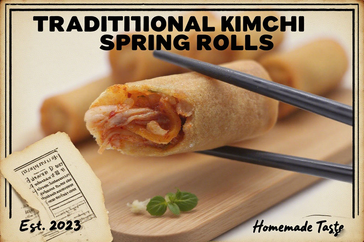 Kimchi Spring Roll