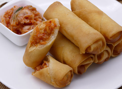 Kimchi Spring Roll