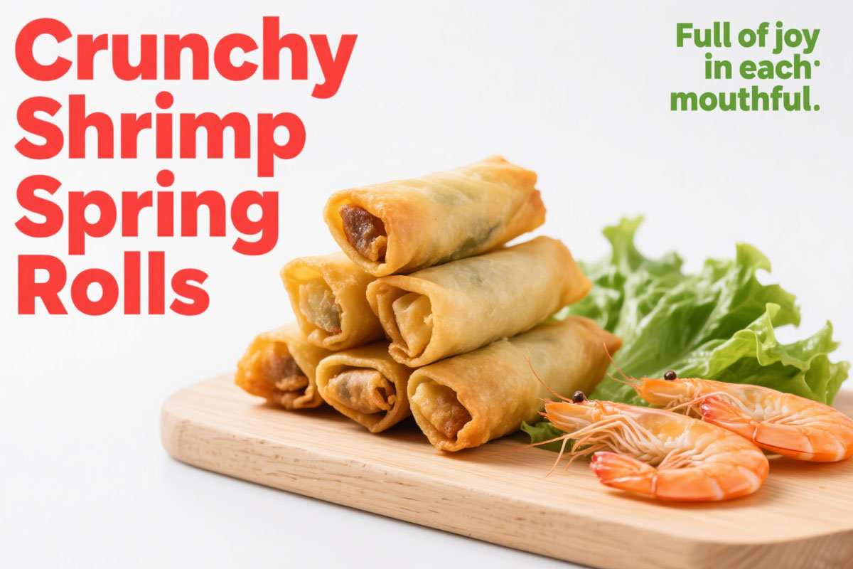 Shrimp spring rolls