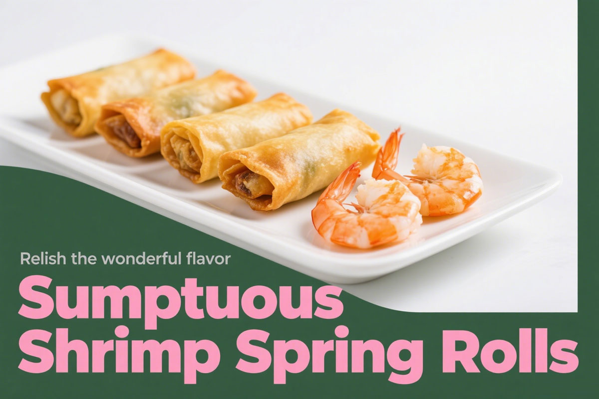 Shrimp spring rolls