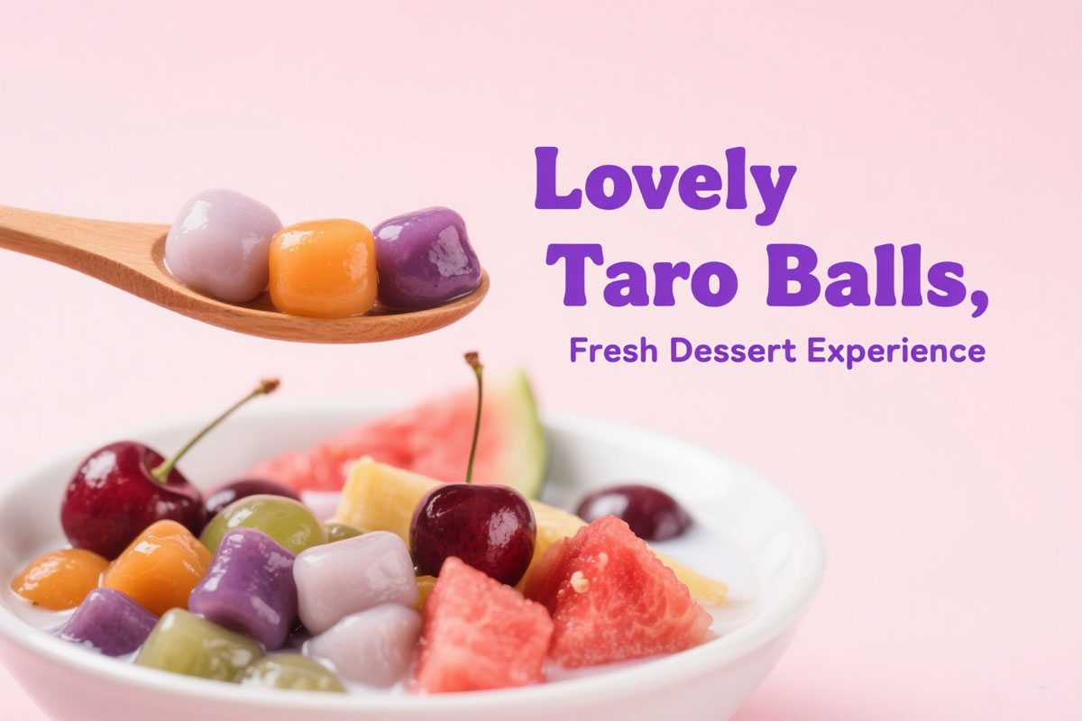Colour Taro Ball
