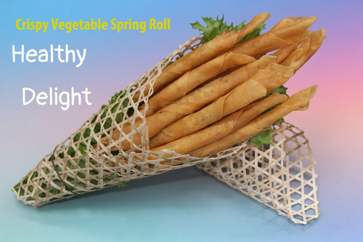 Crispy Vegetable Spring Rolls 