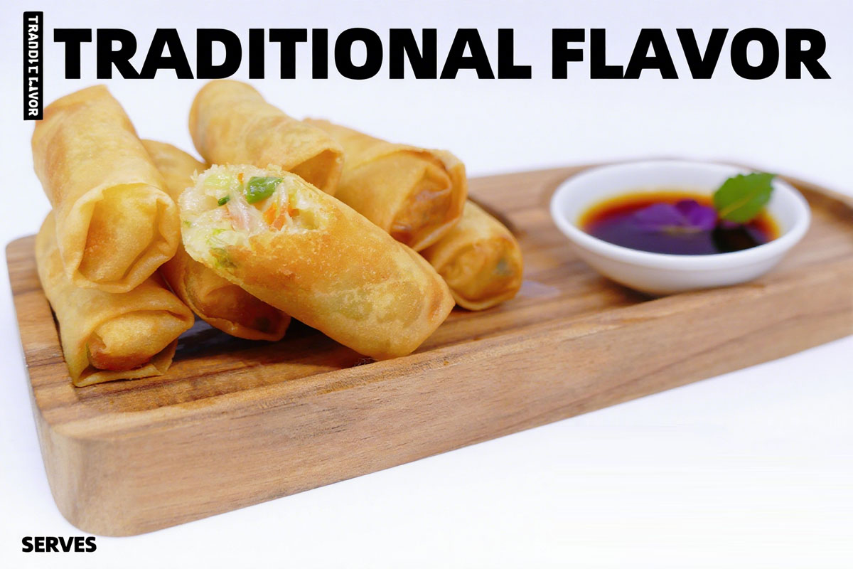 Pre-Fried Vegetable Spring Roll